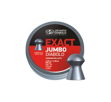 Diabolky JSB Jumbo Exact 5,52mm 500ks