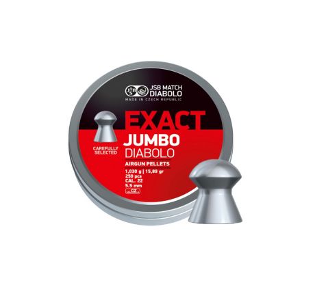 Diabolo JSB Jumbo Exact 5,52mm 250ks, 546247-250