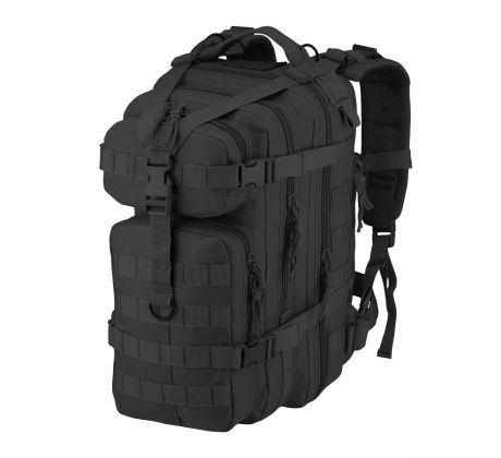 Batoh ASSAULT 25L, čierny, CAMO PL-AS-BP-BL